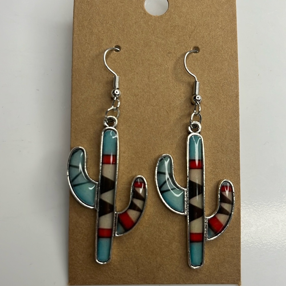 Cactus Earrings